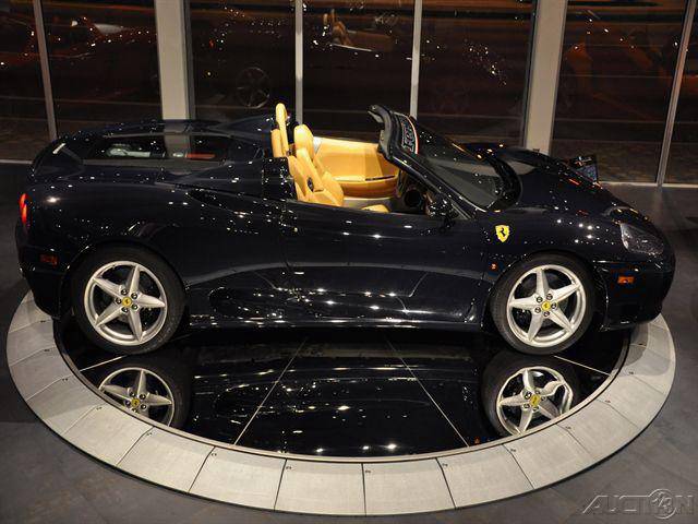 2004 Ferrari 360 Modena Spider F1. This car is for sale.